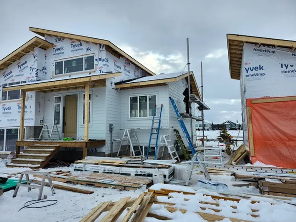 Custom home construction in Airdrie by Bauman Homes