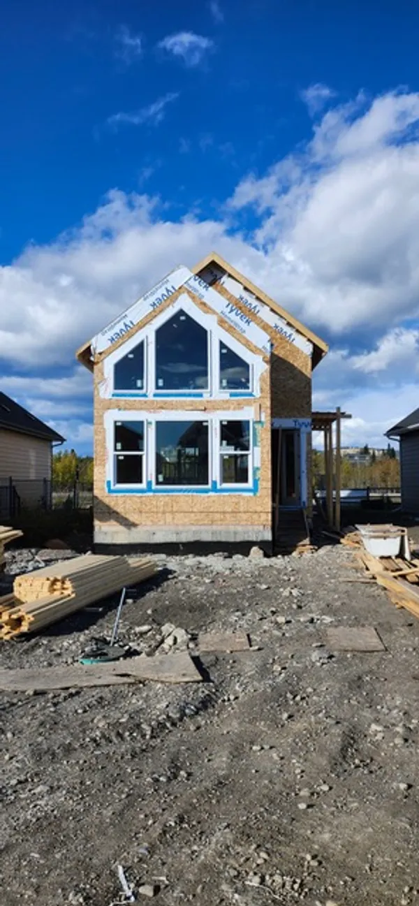 New home construction in Rocky View County